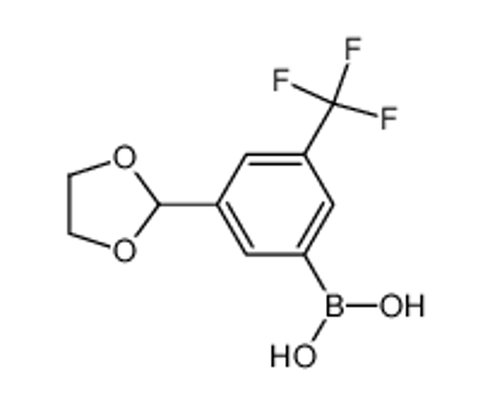 Picture of (3-(1,3-Dioxolan-2-yl)-5-(trifluoromethyl)phenyl)boronic acid
