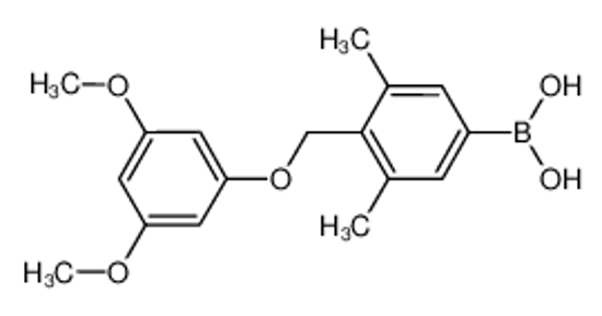 Picture of (4-((3,5-Dimethoxybenzyl)oxy)-3,5-dimethylphenyl)boronic acid