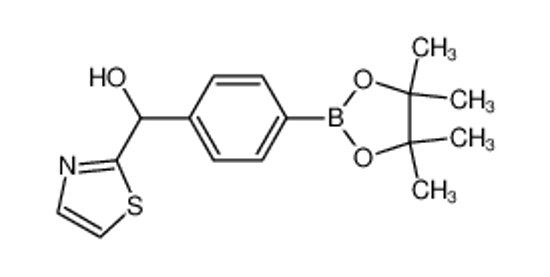 Picture of [4-(4,4,5,5-tetramethyl-1,3,2-dioxaborolan-2-yl)phenyl]-(1,3-thiazol-2-yl)methanol