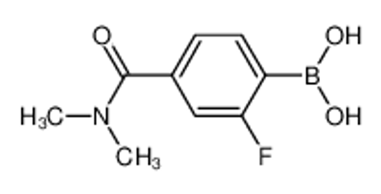 Picture of (4-(Dimethylcarbamoyl)-2-fluorophenyl)boronic acid