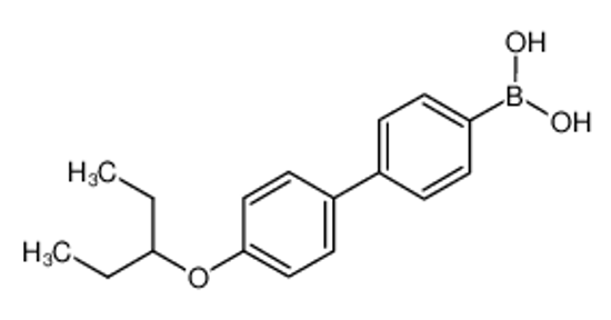 Picture of [4-(4-pentan-3-yloxyphenyl)phenyl]boronic acid