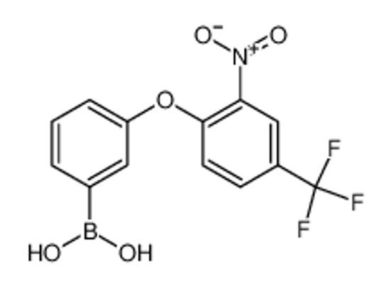 Изображение (3-(2-Nitro-4-(trifluoromethyl)phenoxy)phenyl)boronic acid