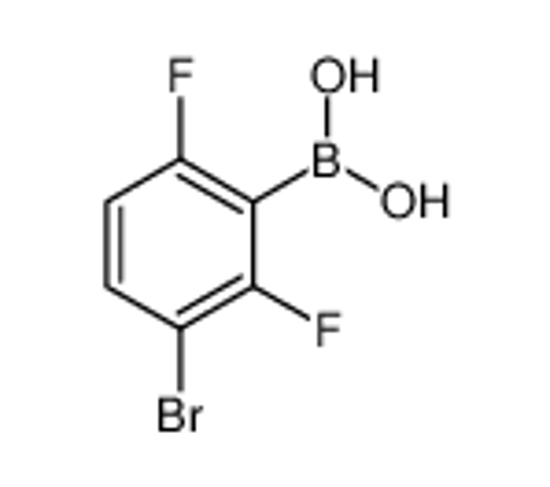 Picture of (3-bromo-2,6-difluorophenyl)boronic acid