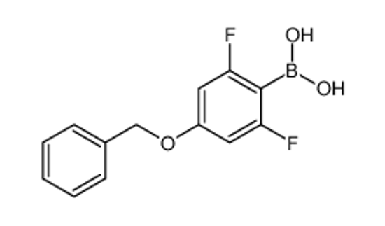 Picture of (2,6-difluoro-4-phenylmethoxyphenyl)boronic acid