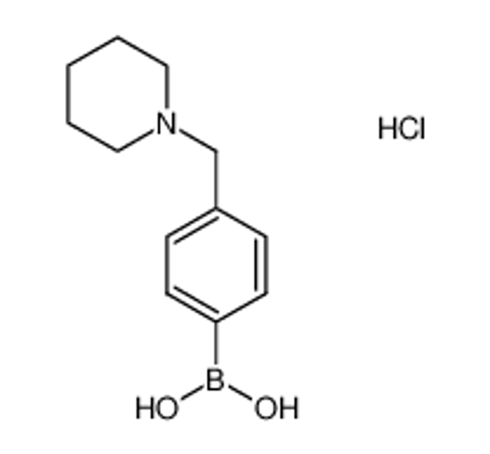 Picture of [4-(Piperidin-1-ylmethyl)phenyl]boronic acid hydrochloride