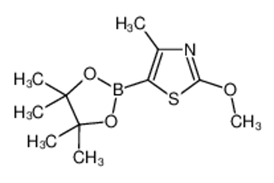 Picture of 2-Methoxy-4-methyl-5-(4,4,5,5-tetramethyl-1,3,2-dioxaborolan-2-yl)-1,3-thiazole