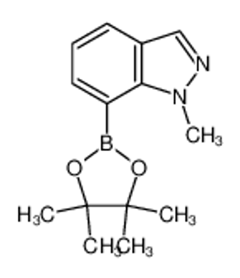 Picture of 1-methyl-7-(4,4,5,5-tetramethyl-1,3,2-dioxaborolan-2-yl)indazole