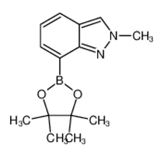 Picture of 2-methyl-7-(4,4,5,5-tetramethyl-1,3,2-dioxaborolan-2-yl)indazole