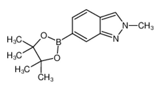 Picture of 2-methyl-6-(4,4,5,5-tetramethyl-1,3,2-dioxaborolan-2-yl)indazole