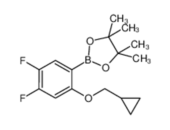 Picture of 2-Cyclopropylmethoxy-4,5-difluorophenylboronic acid pinacol ester