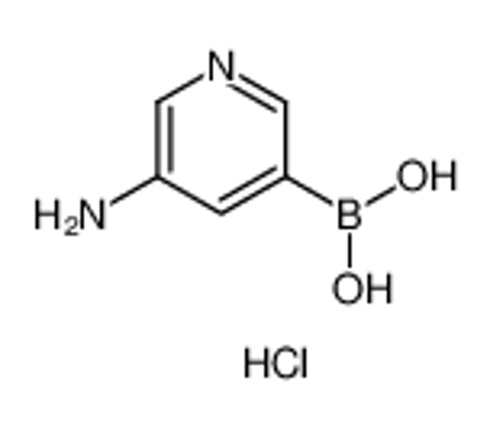 Picture of (5-Aminopyridin-3-yl)boronic acid hydrochloride