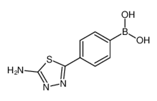 Picture of (4-(5-Amino-1,3,4-thiadiazol-2-yl)phenyl)boronic acid