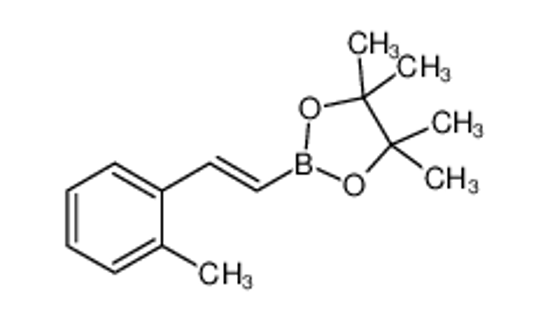 Imagem de 4,4,5,5-tetramethyl-2-[(E)-2-(2-methylphenyl)ethenyl]-1,3,2-dioxaborolane