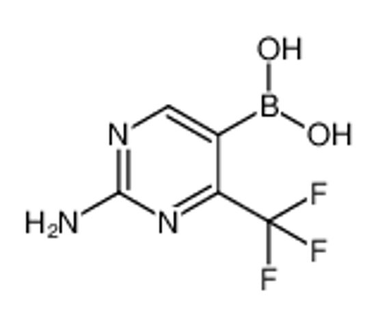 Picture of [2-amino-4-(trifluoromethyl)pyrimidin-5-yl]boronic acid
