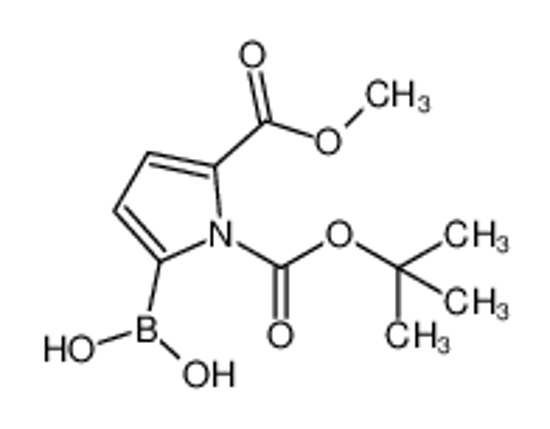 Picture of (1-(tert-Butoxycarbonyl)-5-(methoxycarbonyl)-1H-pyrrol-2-yl)boronic acid