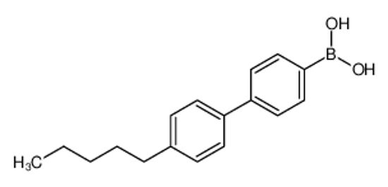 Picture of [4-(4-pentylphenyl)phenyl]boronic acid