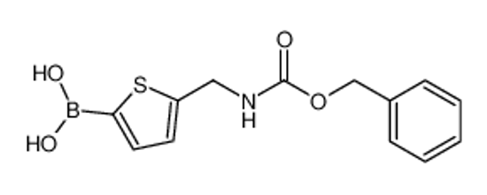 Изображение (5-((((Benzyloxy)carbonyl)amino)methyl)thiophen-2-yl)boronic acid