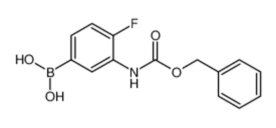 Imagem de (3-(((Benzyloxy)carbonyl)amino)-4-fluorophenyl)boronic acid