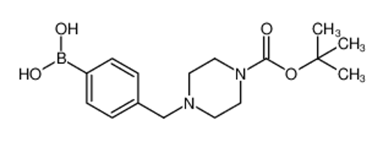 Picture of [4-[[4-[(2-methylpropan-2-yl)oxycarbonyl]piperazin-1-yl]methyl]phenyl]boronic acid