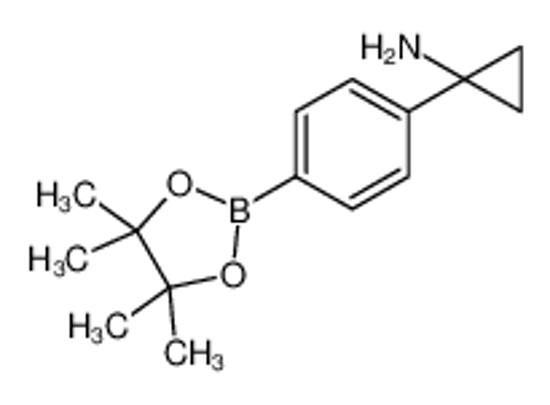 Picture of 1-(4-(4,4,5,5-Tetramethyl-1,3,2-dioxaborolan-2-yl)phenyl)cyclopropanamine