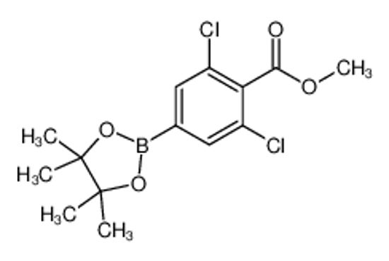 Picture of Methyl 2,6-dichloro-4-(4,4,5,5-tetramethyl-1,3,2-dioxaborolan-2-yl)benzoate