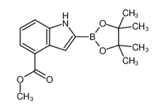 Picture of Methyl 2-(4,4,5,5-tetramethyl-1,3,2-dioxaborolan-2-yl)-1H-indole-4-carboxylate