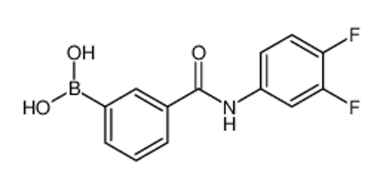 Picture of (3-((3,4-Difluorophenyl)carbamoyl)phenyl)boronic acid