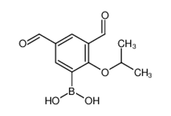 Picture of (3,5-Diformyl-2-isopropoxyphenyl)boronic acid