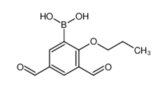 Picture of (3,5-Diformyl-2-propoxyphenyl)boronic acid
