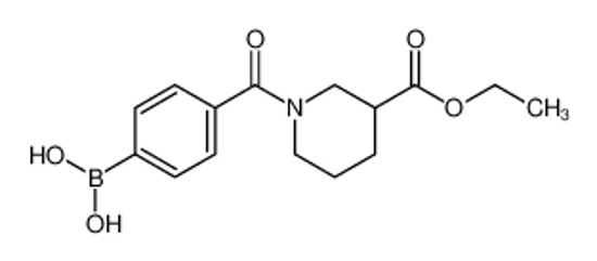 Picture of (4-(3-(Ethoxycarbonyl)piperidine-1-carbonyl)phenyl)boronic acid