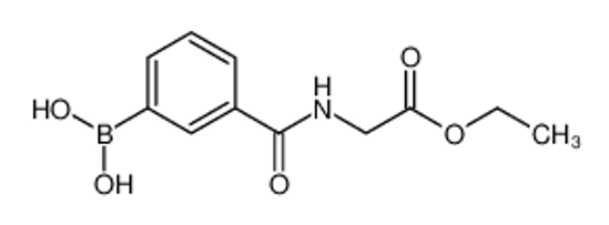 Picture of (3-((2-Ethoxy-2-oxoethyl)carbamoyl)phenyl)boronic acid
