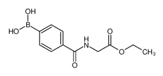 Picture of (4-((2-Ethoxy-2-oxoethyl)carbamoyl)phenyl)boronic acid
