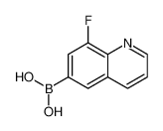 Picture of (8-Fluoroquinolin-6-yl)boronic acid