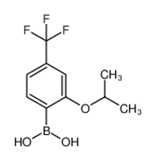 Imagem de [2-propan-2-yloxy-4-(trifluoromethyl)phenyl]boronic acid
