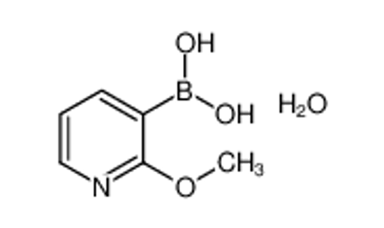 Picture of (2-methoxypyridin-3-yl)boronic acid,hydrate