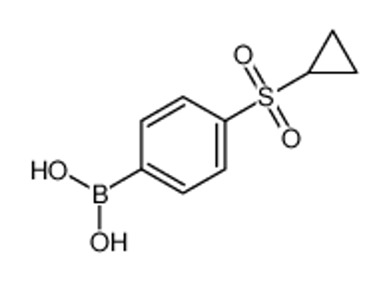 Picture of (4-cyclopropylsulfonylphenyl)boronic acid