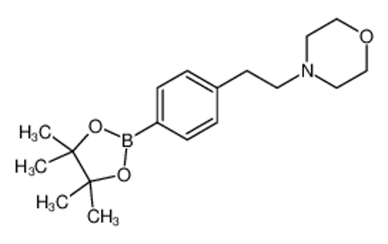 Picture of 4-[2-[4-(4,4,5,5-tetramethyl-1,3,2-dioxaborolan-2-yl)phenyl]ethyl]morpholine