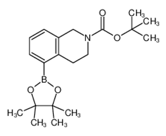 Picture of tert-Butyl 5-(4,4,5,5-tetramethyl-1,3,2-dioxaborolan-2-yl)-3,4-dihydroisoquinoline-2(1H)-carboxylate
