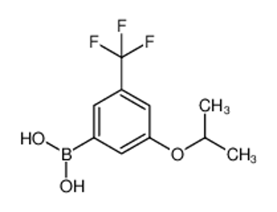 Picture of [3-propan-2-yloxy-5-(trifluoromethyl)phenyl]boronic acid