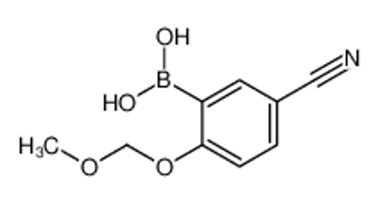 Picture of [5-cyano-2-(methoxymethoxy)phenyl]boronic acid