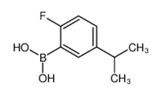 Picture of (2-fluoro-5-propan-2-ylphenyl)boronic acid