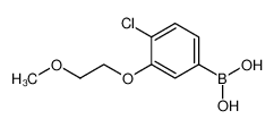 Picture of [4-chloro-3-(2-methoxyethoxy)phenyl]boronic acid