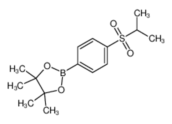 Picture of 4,4,5,5-tetramethyl-2-(4-propan-2-ylsulfonylphenyl)-1,3,2-dioxaborolane