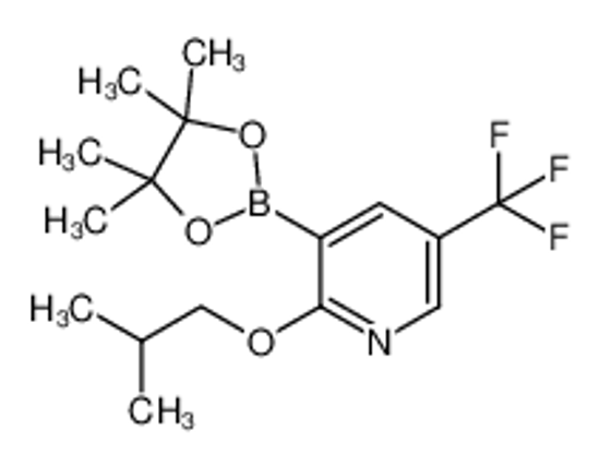 Изображение 2-Isobutoxy-5-(trifluoromethyl)pyridine-3-boronic acid, pinacol ester