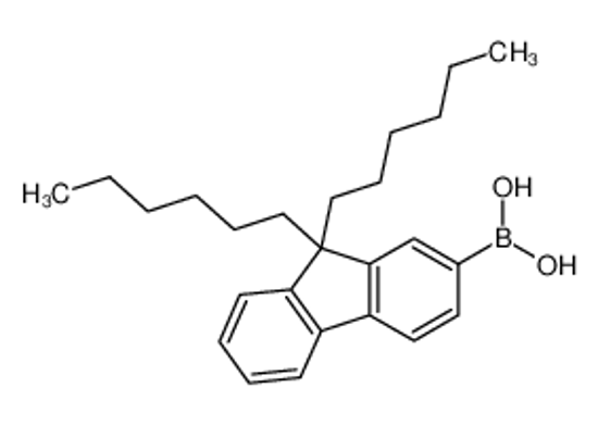 Picture of (9,9-dihexylfluoren-2-yl)boronic acid