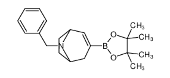 Изображение 8-(Phenylmethyl)-3-(4,4,5,5-tetramethyl-1,3,2-dioxaborolan-2-yl)-8-azabicyclo[3.2.1]oct-2-ene