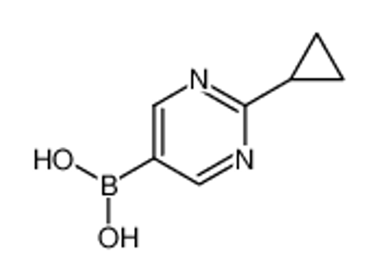 Picture of (2-Cyclopropylpyrimidin-5-yl)boronic acid