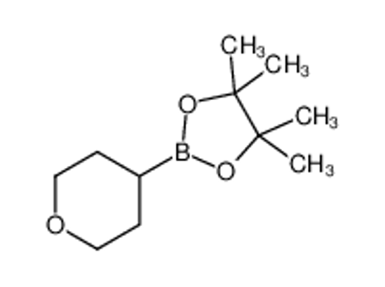 Изображение 4,4,5,5-Tetramethyl-2-(tetrahydro-2H-pyran-4-yl)-1,3,2-dioxaborolane