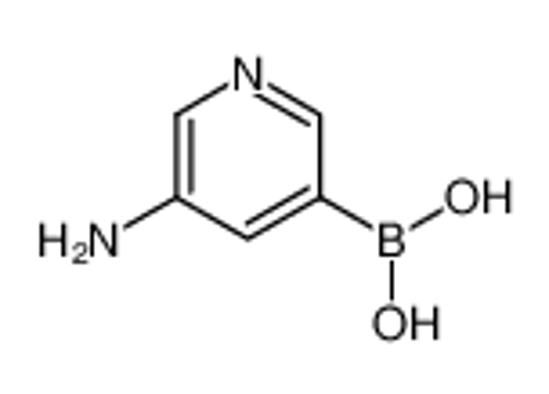 Picture of (5-Aminopyridin-3-yl)boronic acid