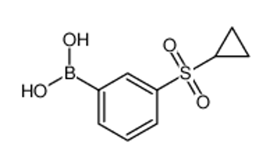 Picture of (3-cyclopropylsulfonylphenyl)boronic acid